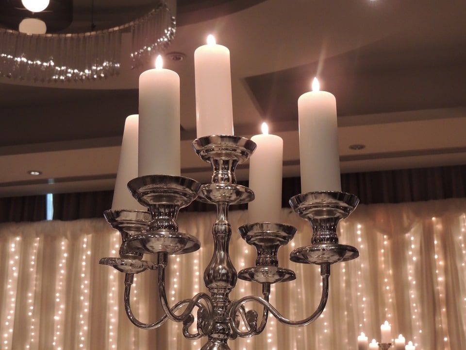 chandelier et candélabre